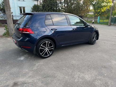 Volkswagen Golf 2018 синий - фото 5