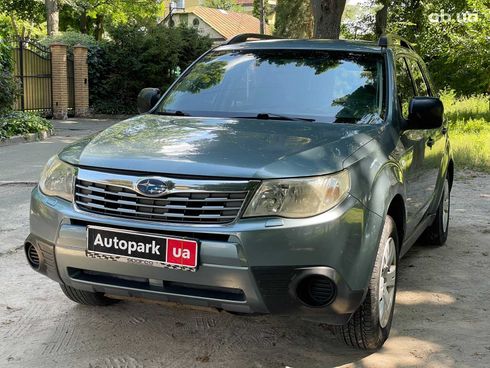 Subaru Forester 2008 зеленый - фото 2