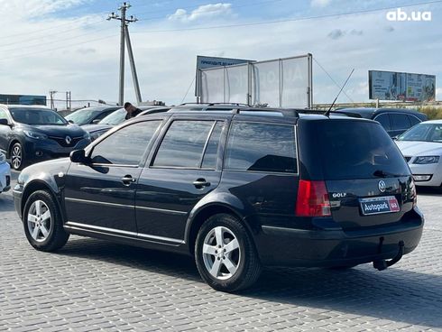 Volkswagen Golf 2001 черный - фото 10