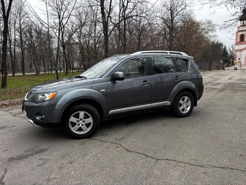 Mitsubishi Outlander 2008 серый - фото 4