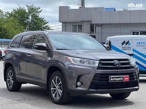Toyota Highlander 2019 серый - фото 4