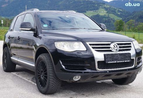 Volkswagen Touareg 2007 черный - фото 2