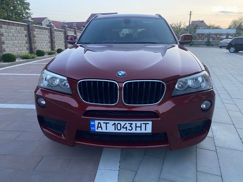 BMW X3 2012 красный - фото 13