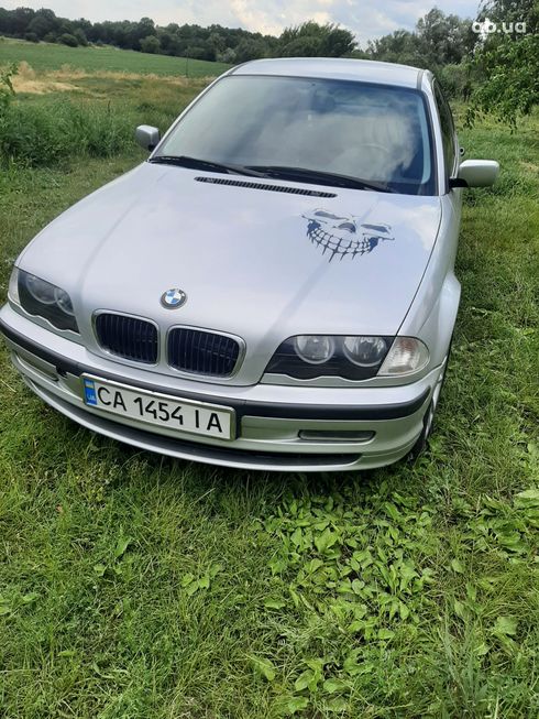 BMW 3 серия 2001 серебристый - фото 18