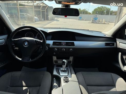 BMW 5 серия 2008 черный - фото 16