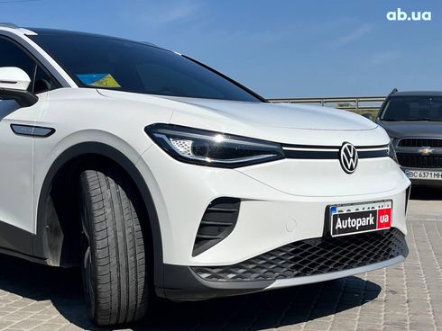 Volkswagen ID.4 2021 белый - фото 4