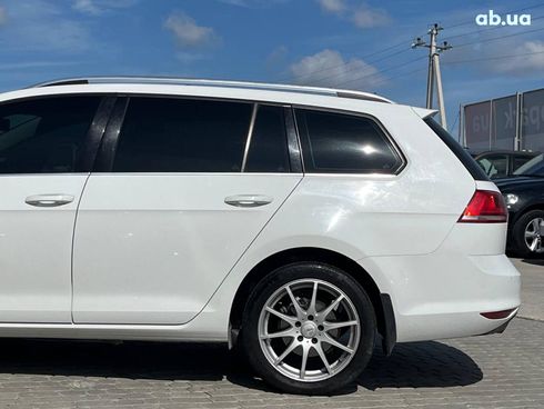 Volkswagen Golf 2015 белый - фото 10
