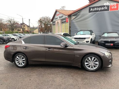 Infiniti Q50 2013 коричневый - фото 4