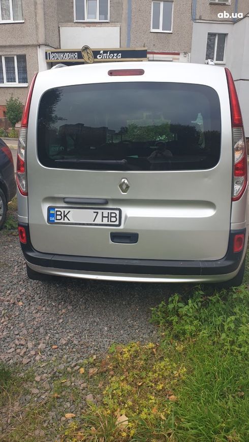 Renault Kangoo 2014 серебристый - фото 3