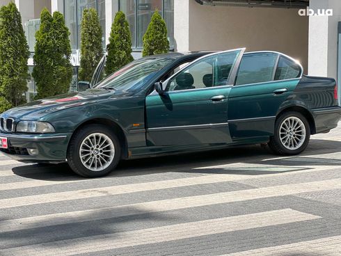 BMW 5 серия 2000 зеленый - фото 12