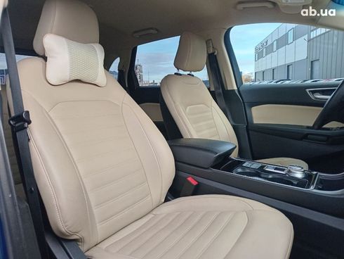 Ford Edge 2019 синий - фото 13