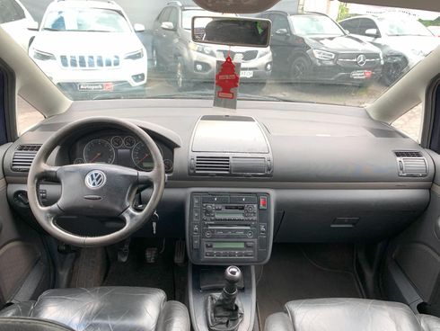 Volkswagen Sharan 2001 синий - фото 56