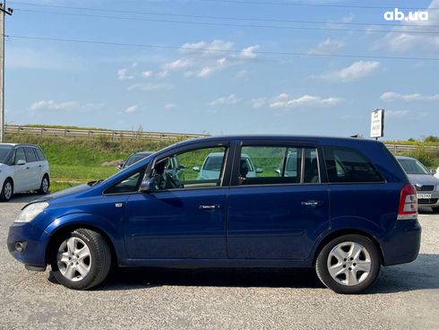 Opel Zafira 2008 синий - фото 8