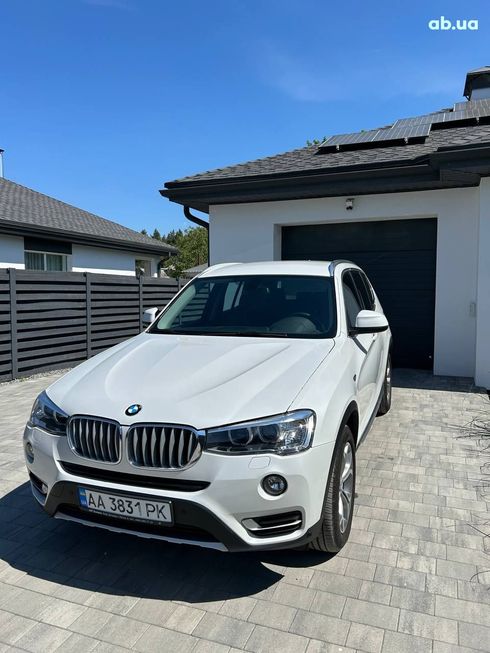 BMW X3 2016 белый - фото 4