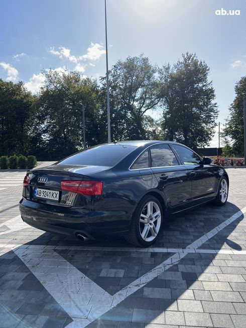 Audi A6 2014 черный - фото 3