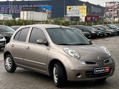 Nissan Micra 2008 коричневый - фото 3