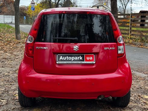 Suzuki Splash 2009 красный - фото 14