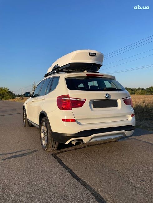 BMW X3 2016 белый - фото 8