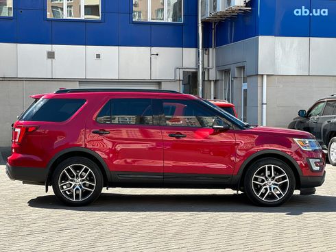 Ford Explorer 2017 красный - фото 11