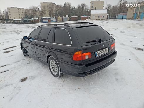 BMW 5 серия 2001 черный - фото 7