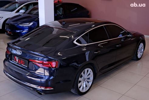 Audi A5 2019 синий - фото 5