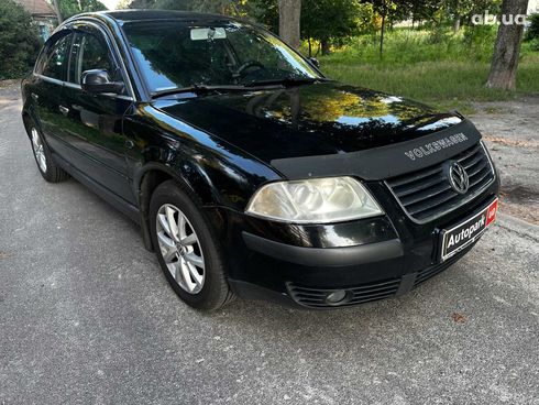 Volkswagen Passat 2003 черный - фото 3