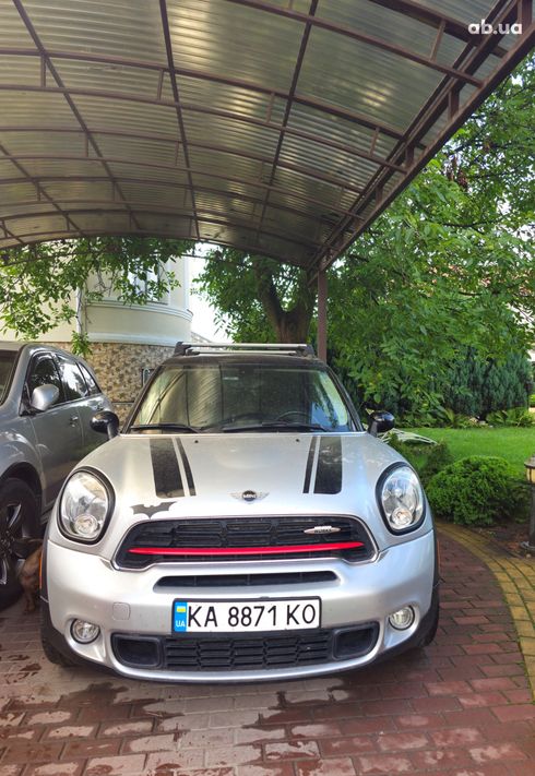 MINI Cooper S Countryman 2016 серебристый - фото 2