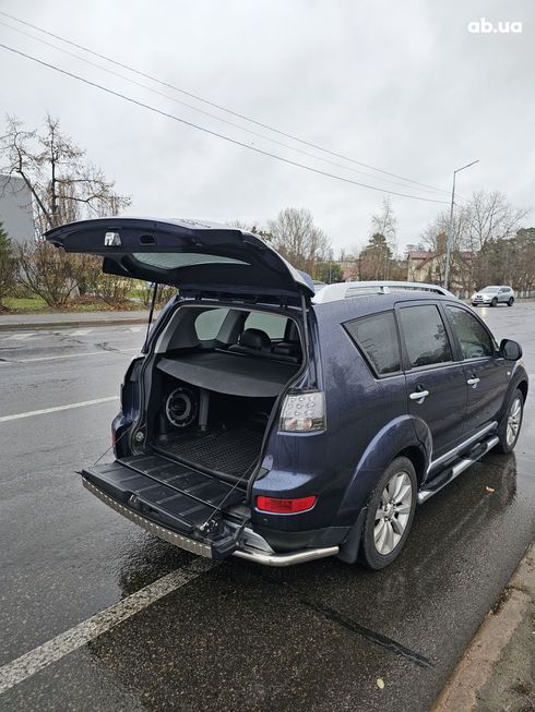 Mitsubishi Outlander XL 2008 голубой - фото 10
