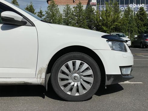 Skoda octavia a7 2014 белый - фото 15