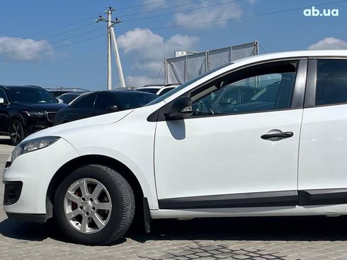 Renault Megane 2013 белый - фото 12