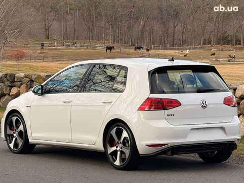 Volkswagen Golf GTI 2017 белый - фото 5