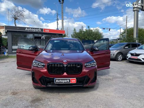 BMW X3 2022 красный - фото 19