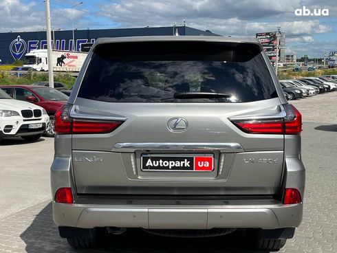 Lexus LX 2021 серый - фото 10