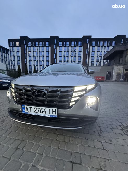 Hyundai Tucson 2021 серебристый - фото 16