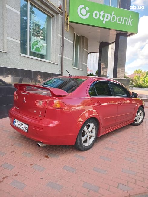 Mitsubishi Lancer 2007 красный - фото 3