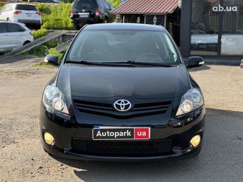 Toyota Auris 2010 черный - фото 2