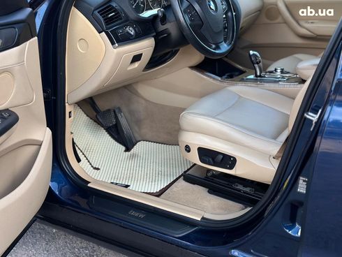 BMW X3 2011 синий - фото 69