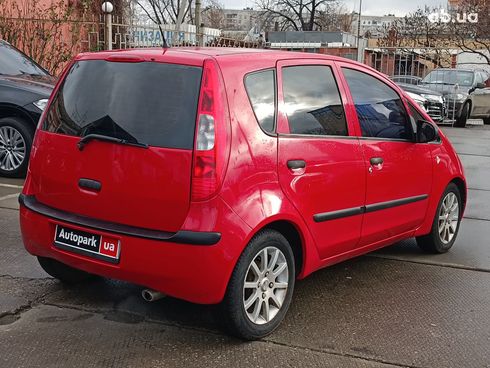 Mitsubishi Colt 2006 красный - фото 7