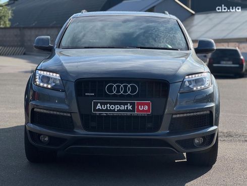Audi Q7 2010 серый - фото 2