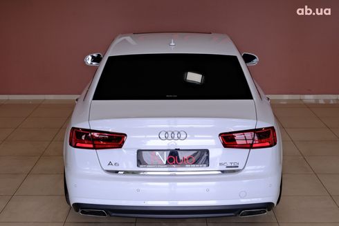 Audi A6 2015 белый - фото 6