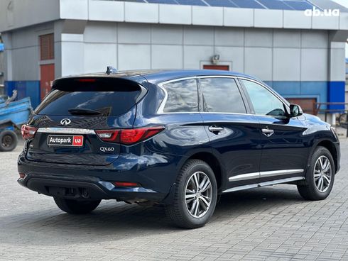 Infiniti QX60 2020 синий - фото 4