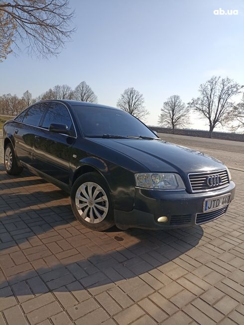 Audi A6 2002 синий - фото 5