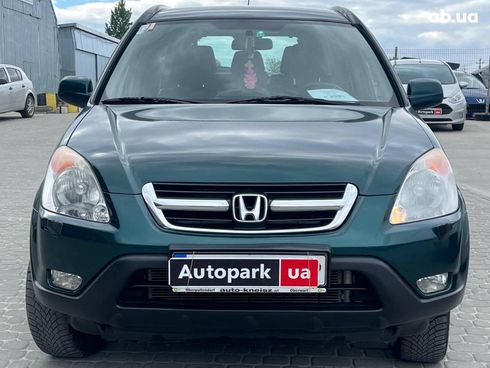 Honda CR-V 2003 зеленый - фото 2
