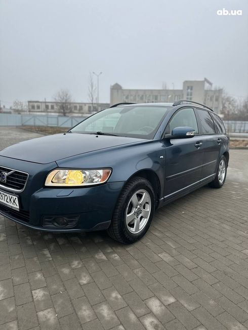 Volvo V50 2009 синий - фото 3