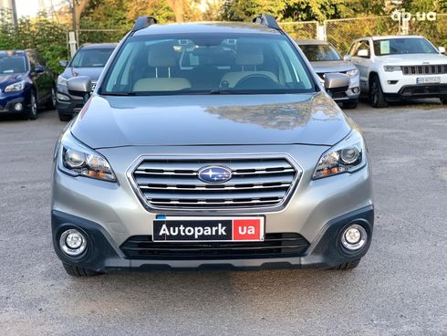 Subaru Outback 2016 бежевый - фото 2