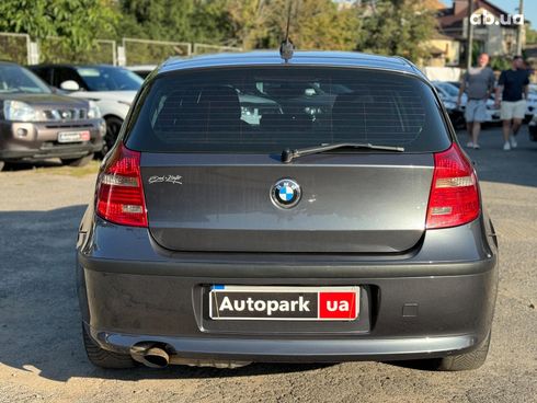 BMW 1 серия 2007 серый - фото 9