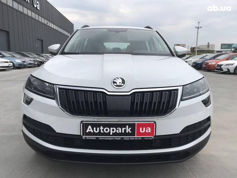 Skoda Karoq 2019 белый - фото 2