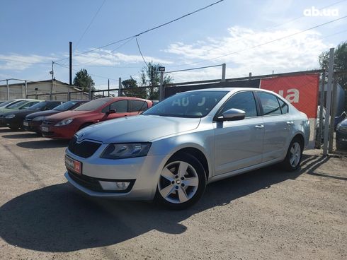 Skoda octavia a7 2013 серый - фото 2