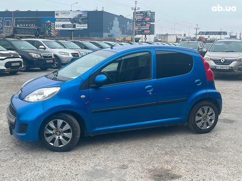 Peugeot 107 2011 синий - фото 4