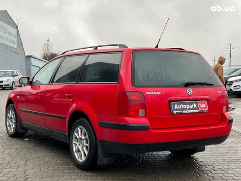 Volkswagen passat b5 2000 красный - фото 6
